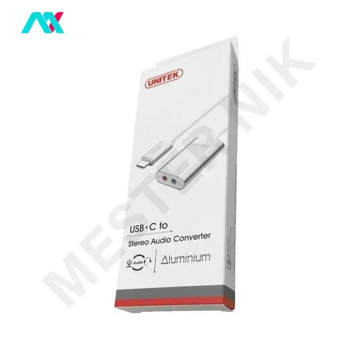 مبدل TYPE-C به AUDIO یونیتک مدل Y-248 — تصویر ۲