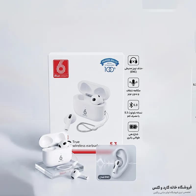 هندزفری بلوتوثی 6 بلو سیستم مدل PRO-3 — تصویر ۲