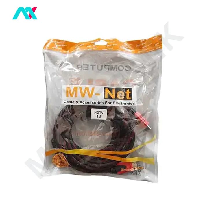 کابل hdmi ام دبلیونت MW-NET طول 5 متر — تصویر ۲
