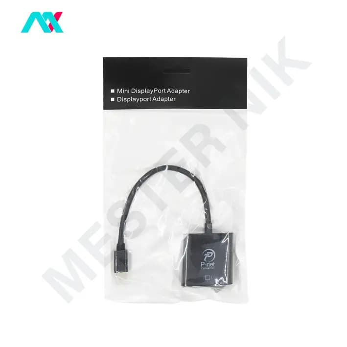 کابل تبدیل مینی‌دیسپلی MINI DISPLAY به VGA پی‌نت P-NET — تصویر ۶