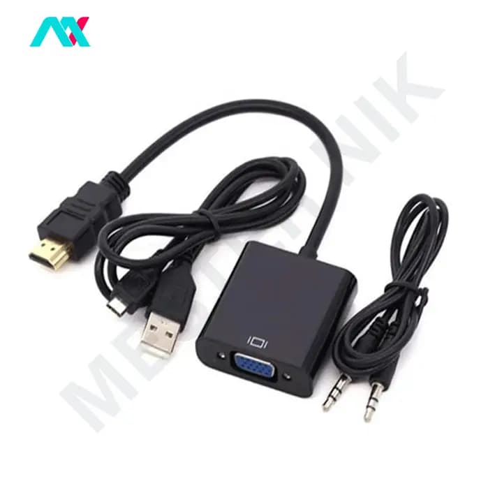 کابل تبدیل HDMI To VGA PS4 پی‌نت P-net