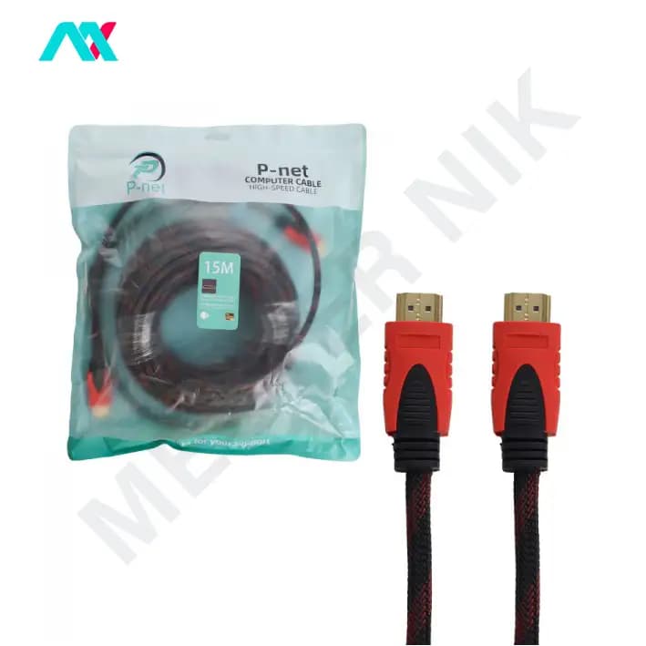 کابل HDMI پی‌نت (P-net) طول 15 متر