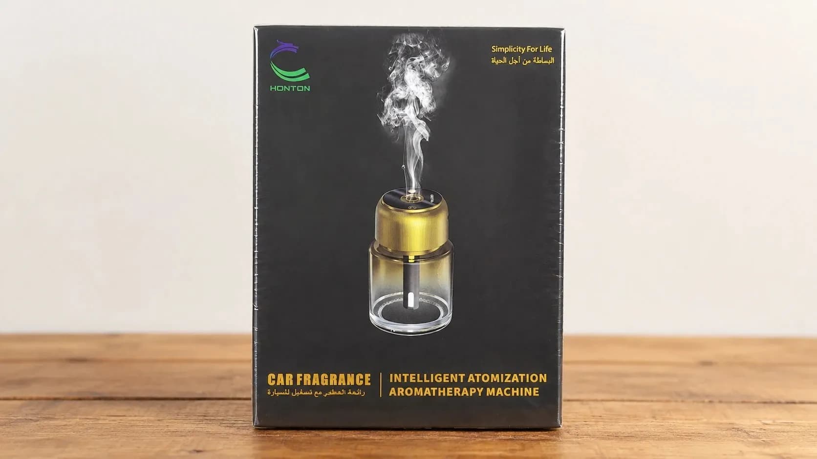 خوشبو کننده هوشمند برقی خودرو و منزل هونتون (Honton) مدل P47 رنگ مشکی-طلایی — تصویر ۱۱