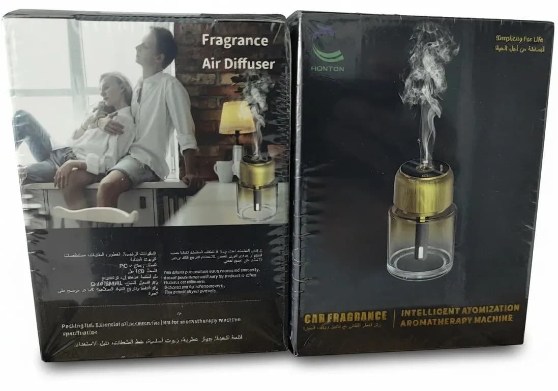 خوشبو کننده هوشمند برقی خودرو و منزل هونتون (Honton) مدل P47 رنگ مشکی-طلایی — تصویر ۶