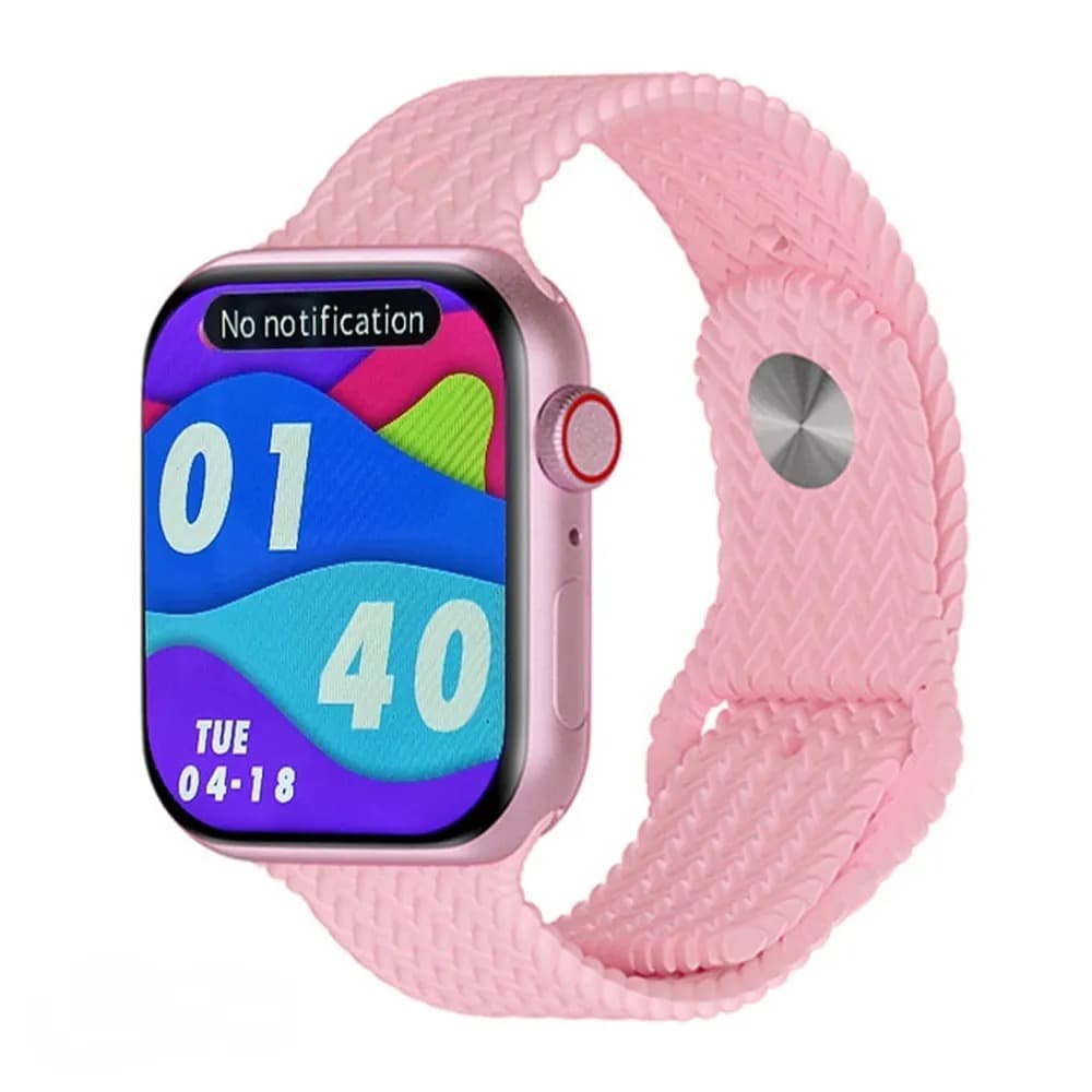 ساعت هوشمند کیو ویر (KEQIWEAR) مدل KW92 Mini با قابلیت مکالمه + ۳ بند رایگان (زنانه و بچگانه مشکی)