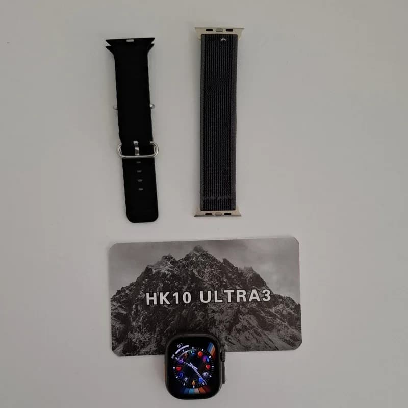 ساعت هوشمند اچ کا مدل HK10 ultra3 با بند سیلیکونی — تصویر ۱۲