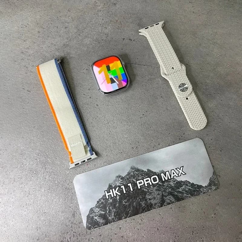 ساعت هوشمند ویرفیت مدل HK 11 PRO MAX با بند سیلیکونی — تصویر ۲