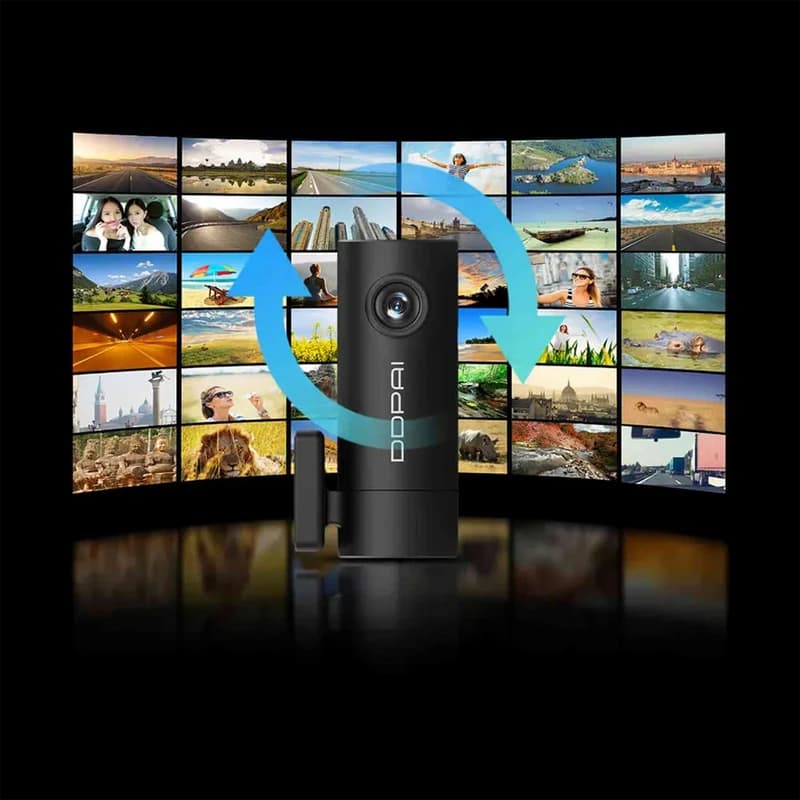 دوربین ثبت وقایع خودرو دی دی پای مدل Mini Pro با کیفیت 1296p — تصویر ۸