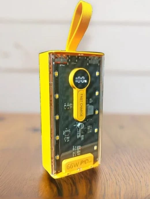 پاور بانک فست شارژ با ظرفیت 20000mAh مدل POWER BANK — تصویر ۵
