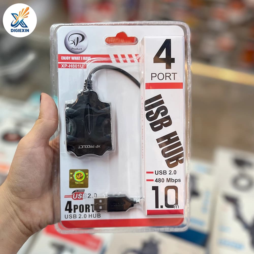 هاب 4 پورت USB2.0 ایکس پی پروداکت XP-H801 — تصویر ۵
