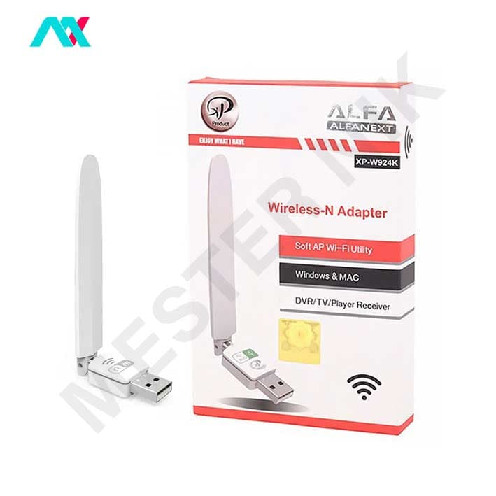 کارت شبکه بی‌سیم آنتن‌دار ایکس‌پی مدل XP-W924 — تصویر ۲