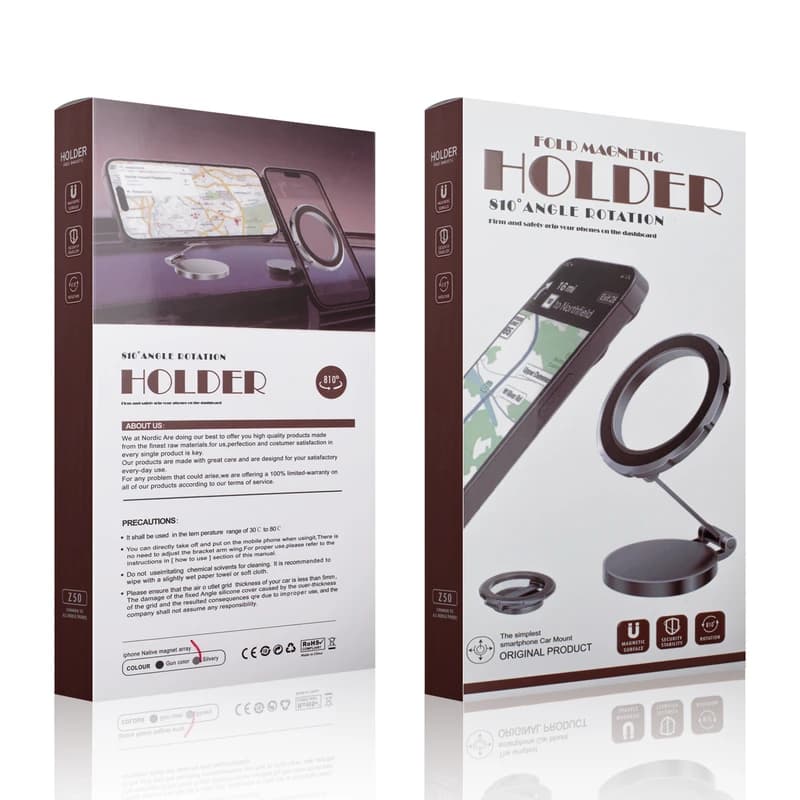 هلدر ماشین مگنتی گوشی موبایل مدل XJ-06-1080ْ — تصویر ۳