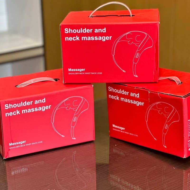 ماساژور گردن و شانه مدل HJ-188 – کرم ا Shoulder and neck massager — تصویر ۴
