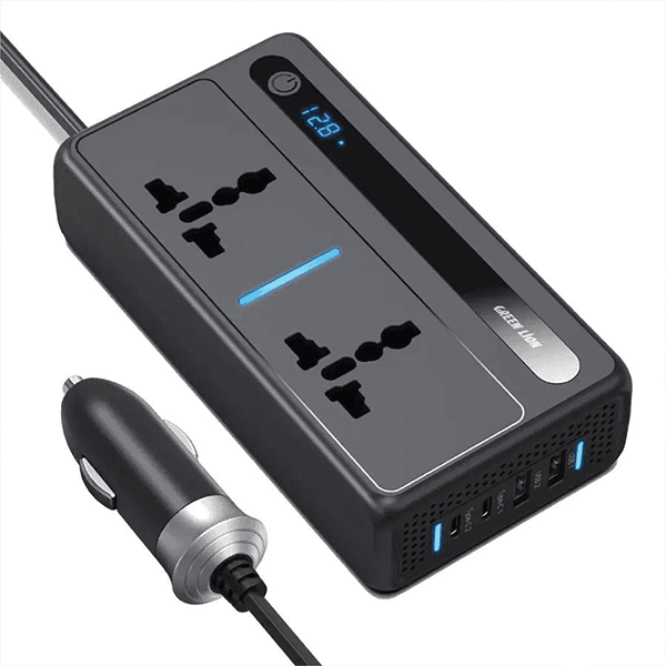 اینورتر و مبدل برق فندکی 200 وات گرین لاین مدل GC-250 — تصویر ۵