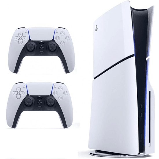 ps5 slim 2016 standard دو دسته با بازی — تصویر ۸