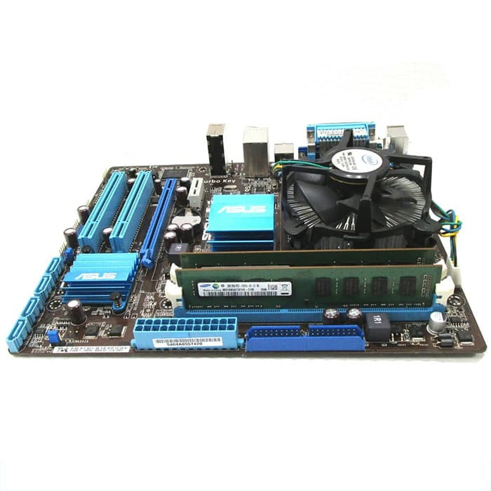 باندل استوک ASUS P5G41T-MLX + Celeron 430 + Ram 4G DDR3 Patriot (2x2GB) + FAN Intel — تصویر ۱۲