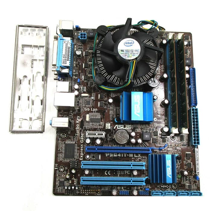 باندل استوک ASUS P5G41T-MLX + Celeron 430 + Ram 4G DDR3 Patriot (2x2GB) + FAN Intel — تصویر ۹