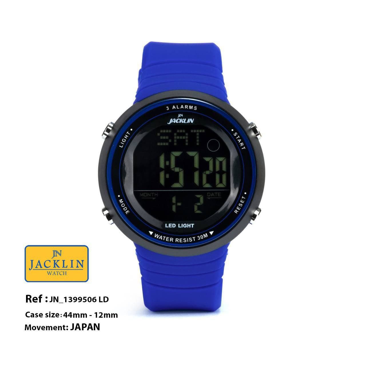 ساعت اورجینال دیجیتال اسپرت جَکلین مدل JN-1399506 موتور کوارتز ژاپن سایز 44 میلیمتر کد 1924757 — تصویر ۶