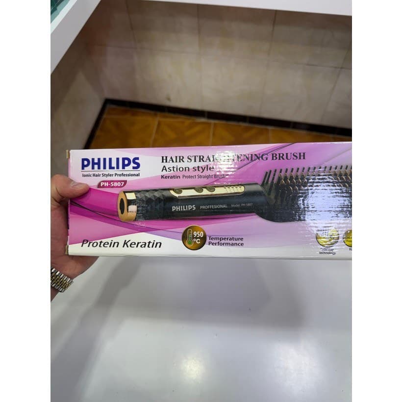 برس حرارتی فیلیپس مدل PH5807 با کف تیتانیوم — تصویر ۸