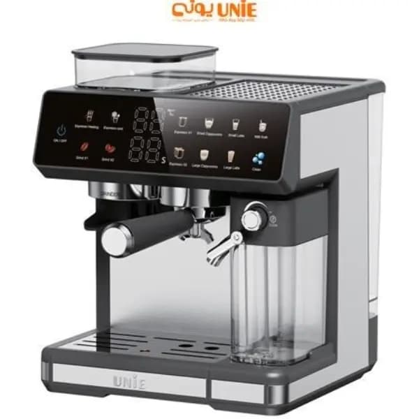 اسپرسوساز نیمه‌صنعتی آسیاب‌دار یونی مدل UE-398 — تصویر ۱۲