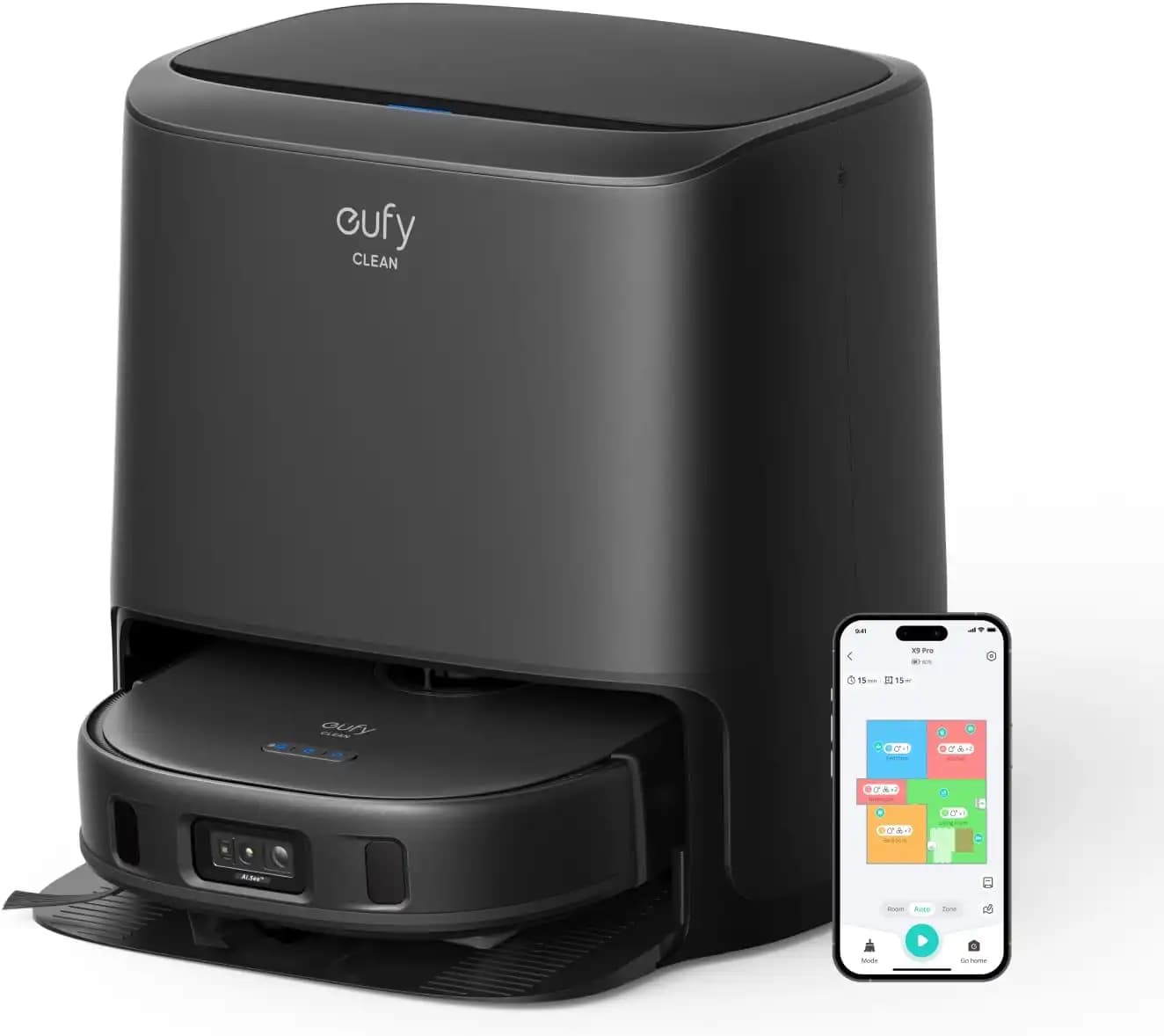 جارو رباتیک انکر مدل Eufy RoboVac X9 Pro ACS — تصویر ۹