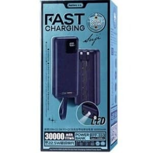 پاوربانک ریمکس مدل RPP-550 ظرفیت 30000 میلی آمپر ساعت — تصویر ۸