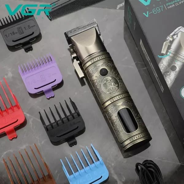 ماشین اصلاح موی سر و صورت وی جی ار مدل V-697 — تصویر ۱۰