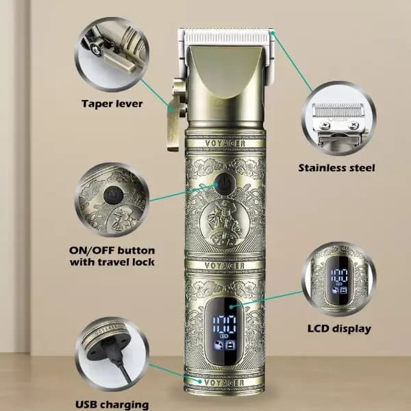 ماشین اصلاح موی سر و صورت وی جی ار مدل V-697 — تصویر ۶