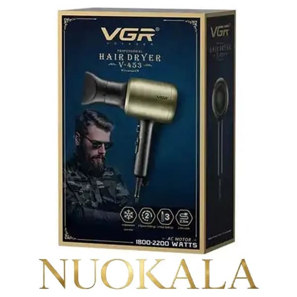 سشوار مسافرتی وی جی ار مدل V-453 — تصویر ۴