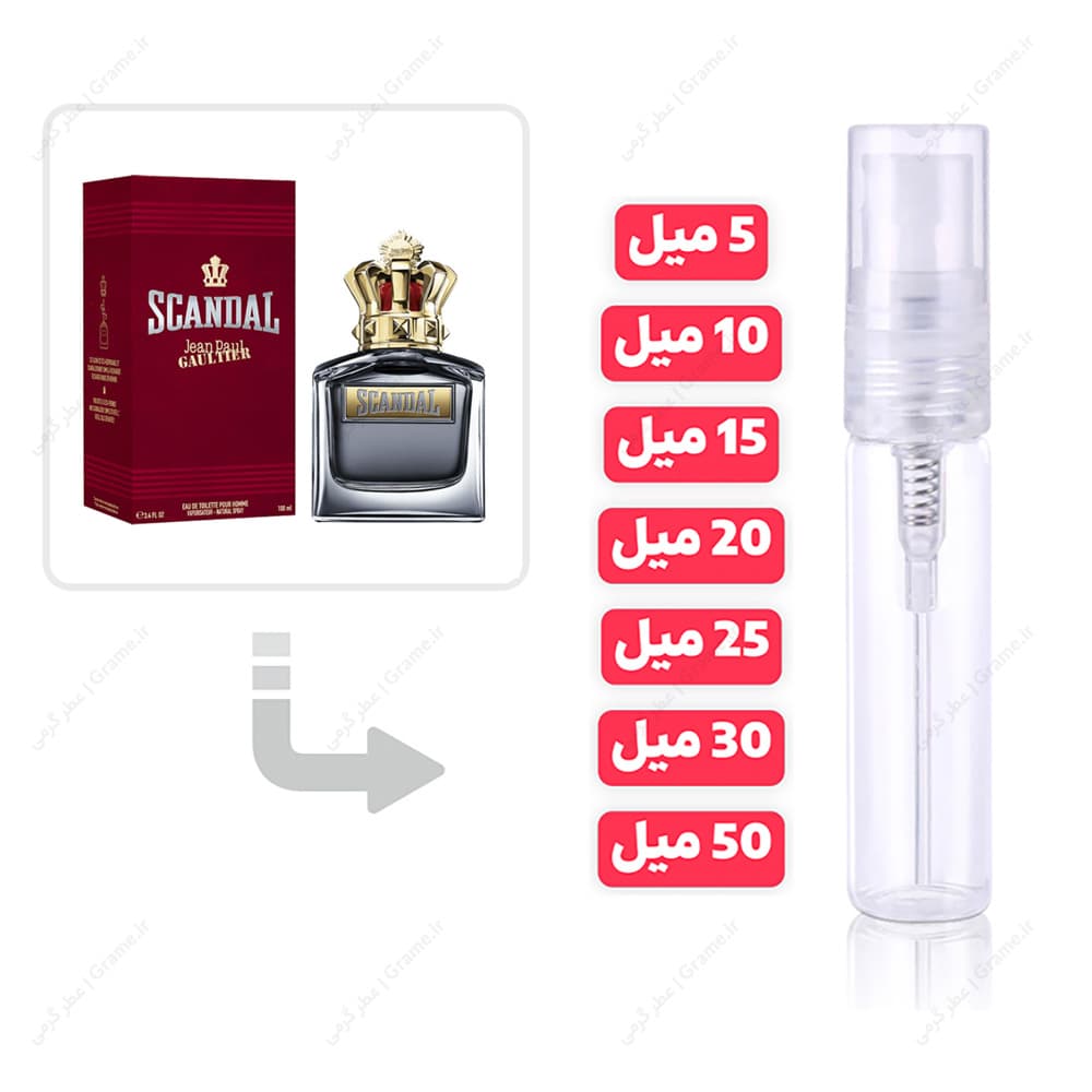 عطر گرمی اسکندل پور هوم مردانه | Scandal Pour Homme — تصویر ۲