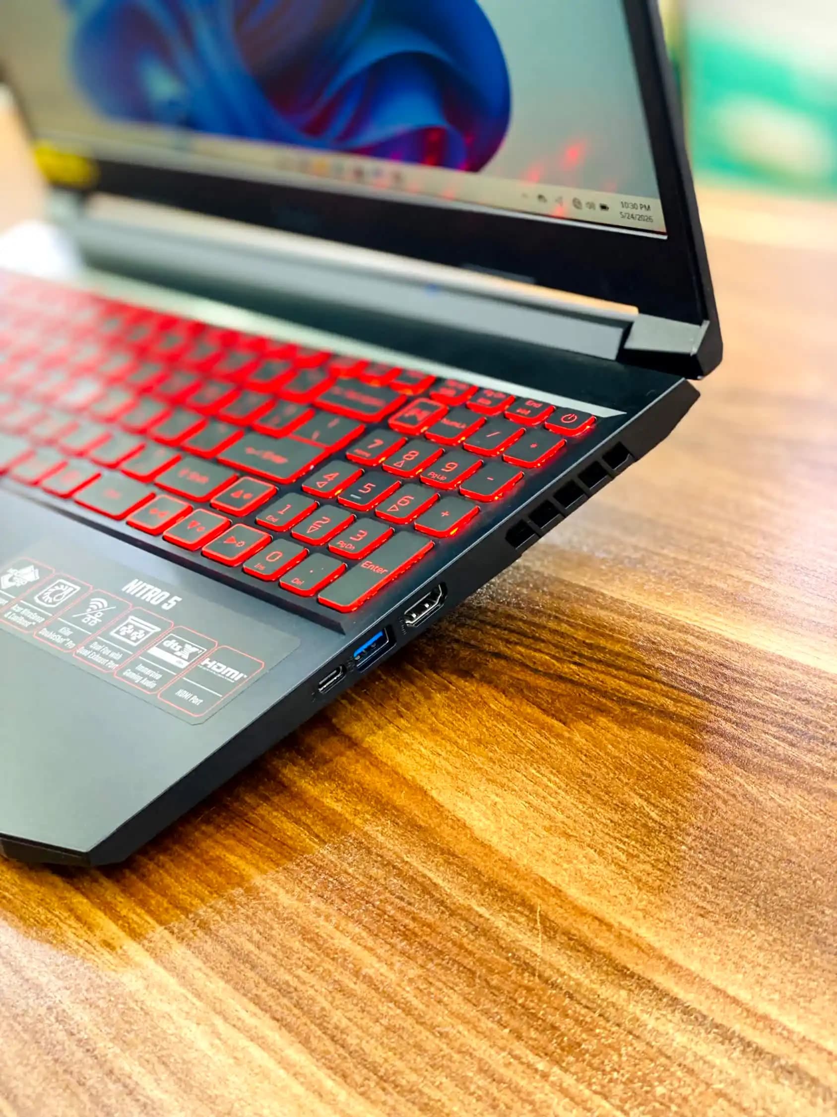 لپ تاپ گیمینگ Acer Nitro5 An515-57 سی پی یو i7-11800H — تصویر ۵