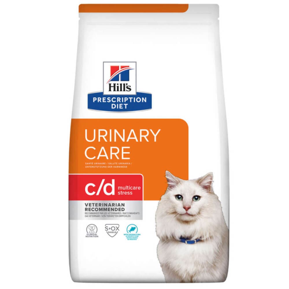 غذای خشک گربه هیلز مدل Urinary Care Stress با طعم ماهی وزن 1.5 کیلوگرم — تصویر ۲