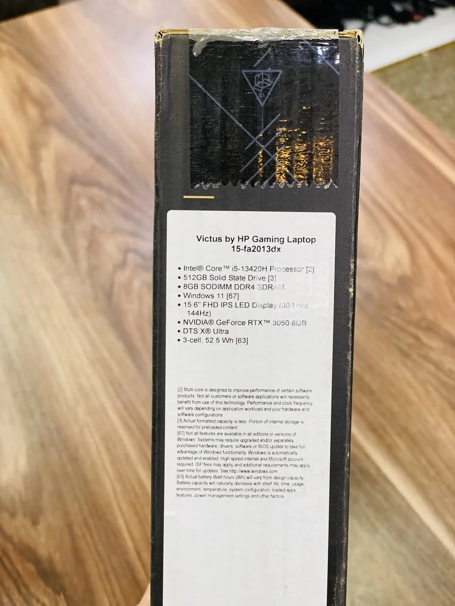 لپ تاپ Hp Victus 15 آکبند i5-13420H گرافیک RTX3050 — تصویر ۱۲