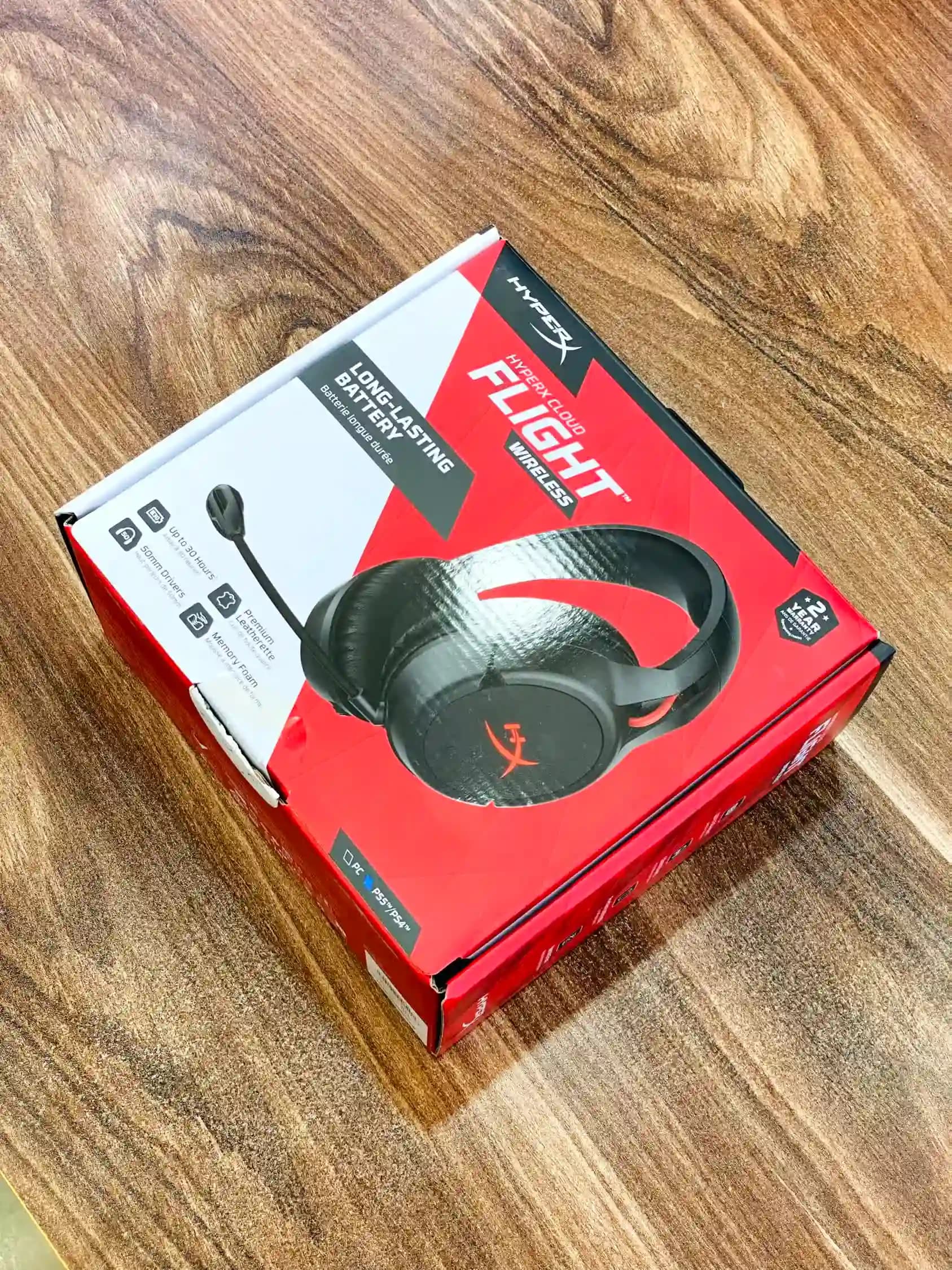 هدفون گیمینگ مدل Hyperx cloud flight wireless — تصویر ۱۰