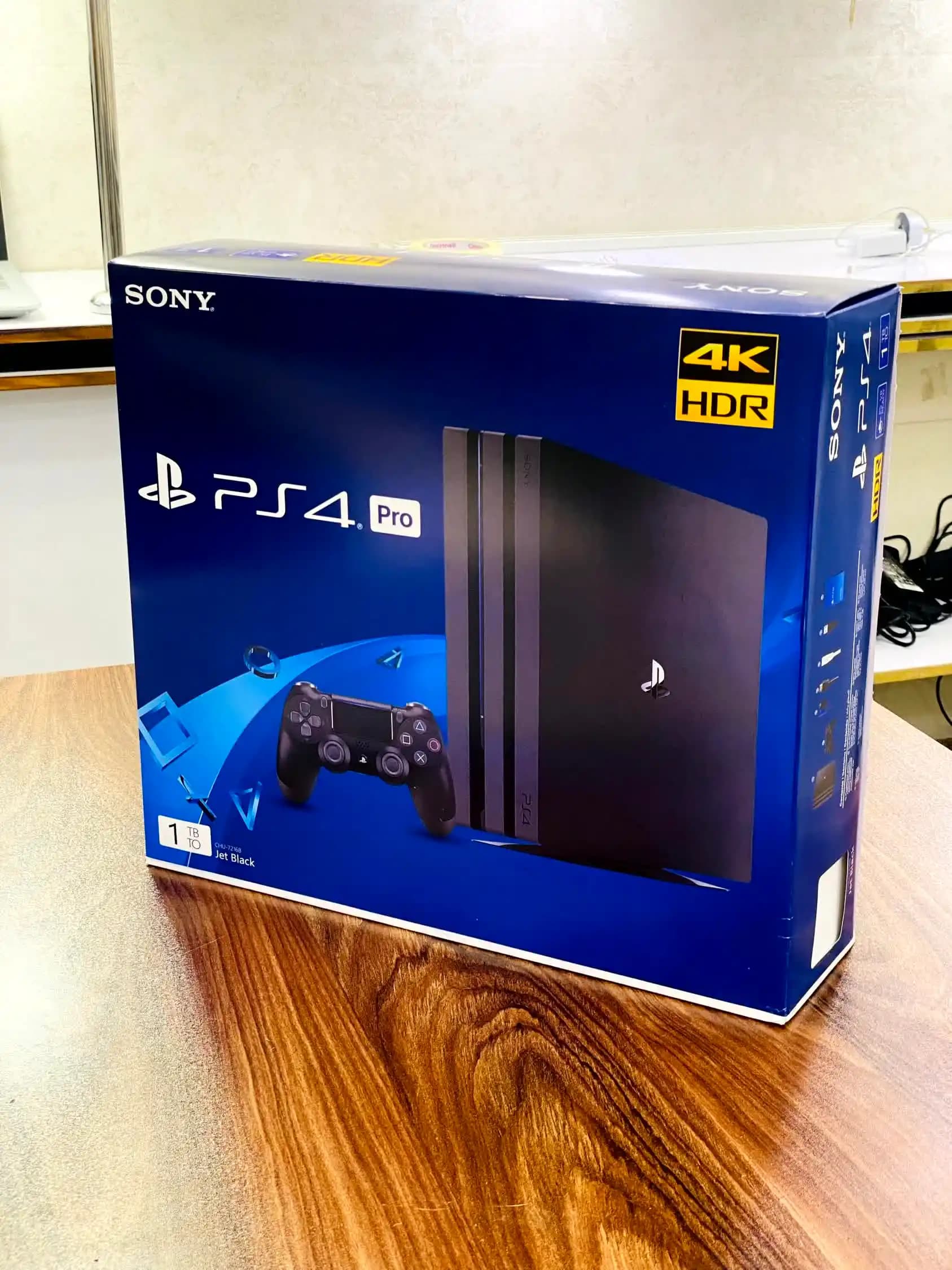 کنسول بازی سونی Ps4 Pro کپی خور | حافظه 1ترابایت | همراه یک دسته و جعبه — تصویر ۱۱