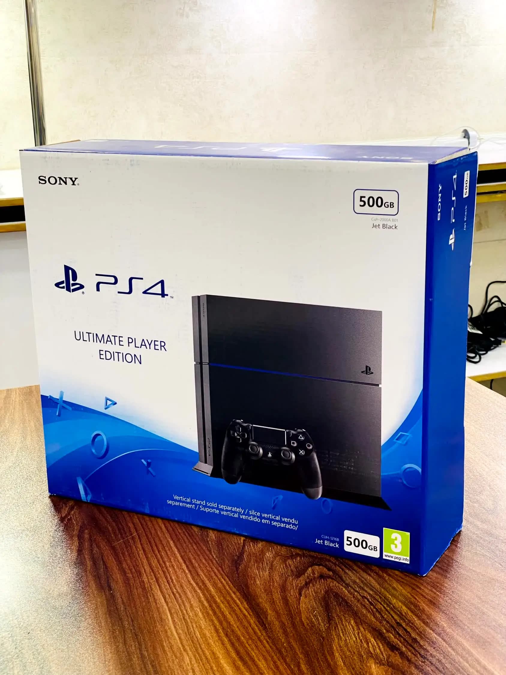 کنسول بازی Ps4 Fat کپی خور | حافظه 500 گیگ | همراه یک دسته و جعبه — تصویر ۱۱