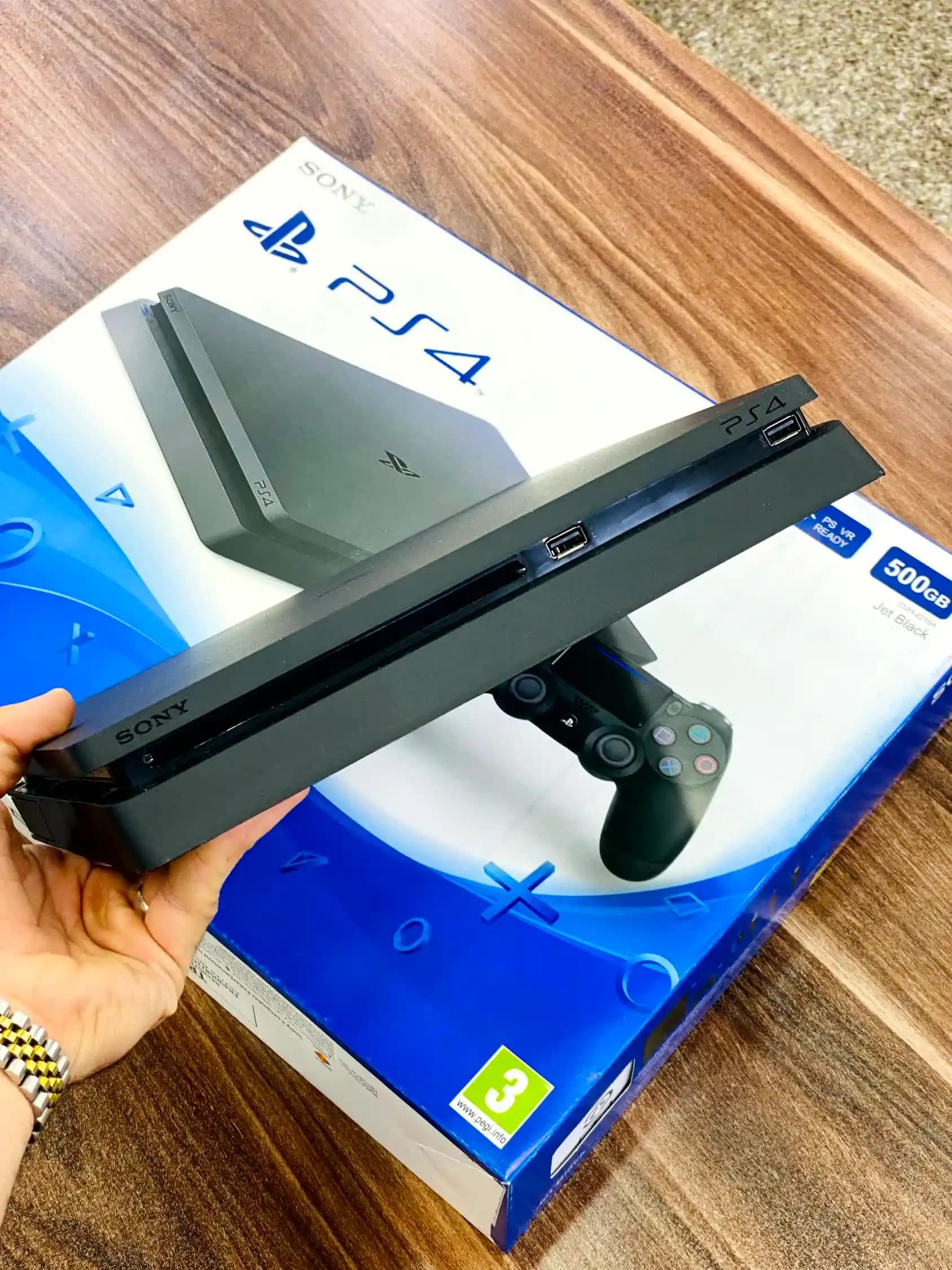 کنسول بازی سونی Ps4 Slim کپی خور 500 گیگ | تک دسته — تصویر ۴