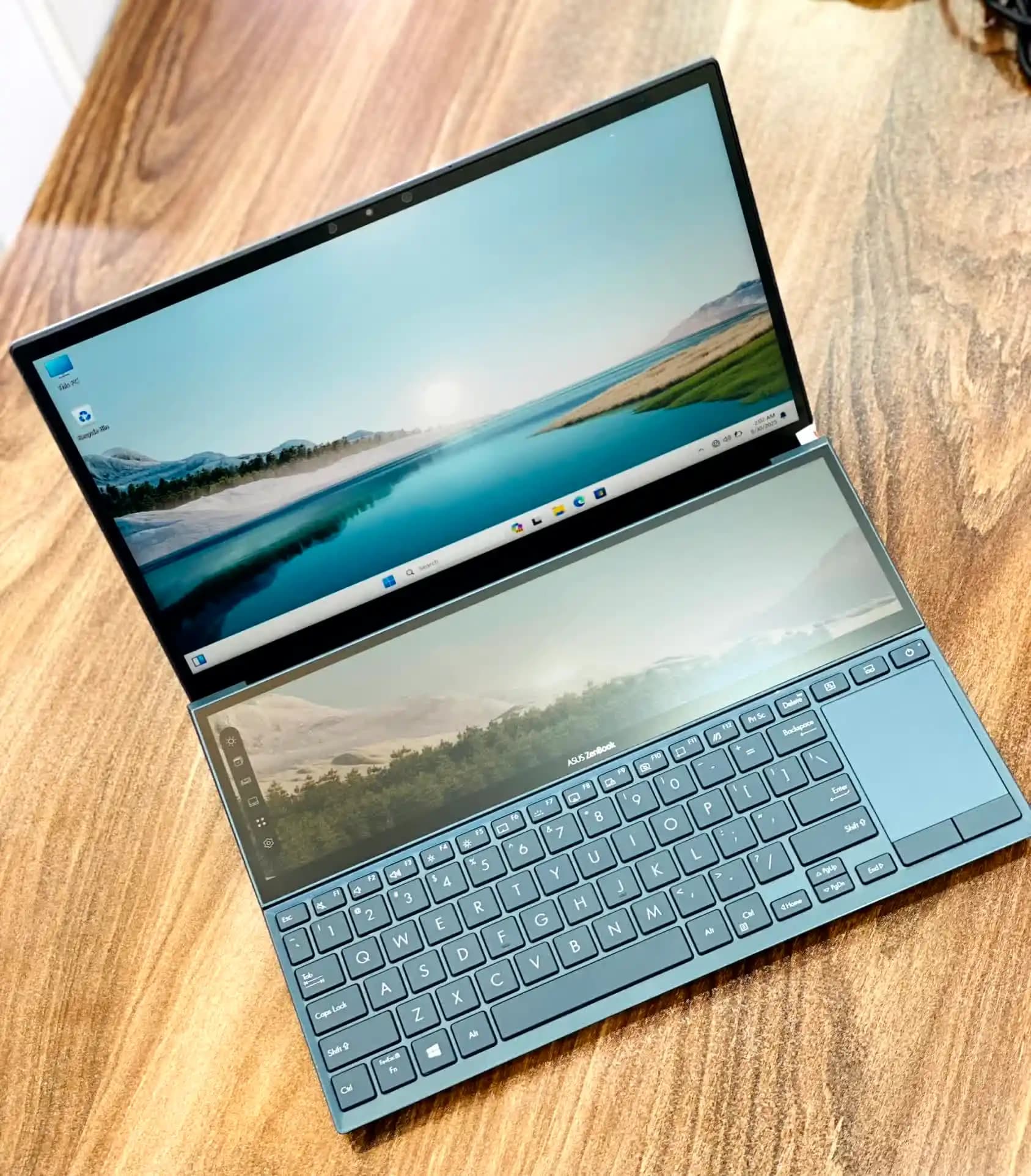 لپ تاپ ایسوس zenbook ux482ear سی پی یو i5 دو صفحه نمایش — تصویر ۱۲