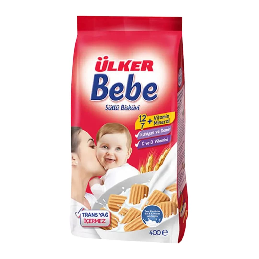 بیسکوییت اولکر به به ulker bebe حجم 400 گرم