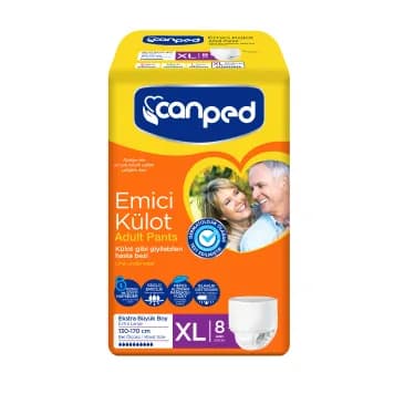 پوشک شورتی بزرگسال جان پد Canped سایز XL خیلی بزرگ ۷ عددی