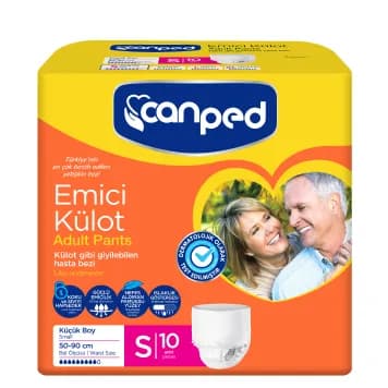 پوشک شورتی بزرگسال جان پد Canped سایز S کوچک ۱۰ عددی