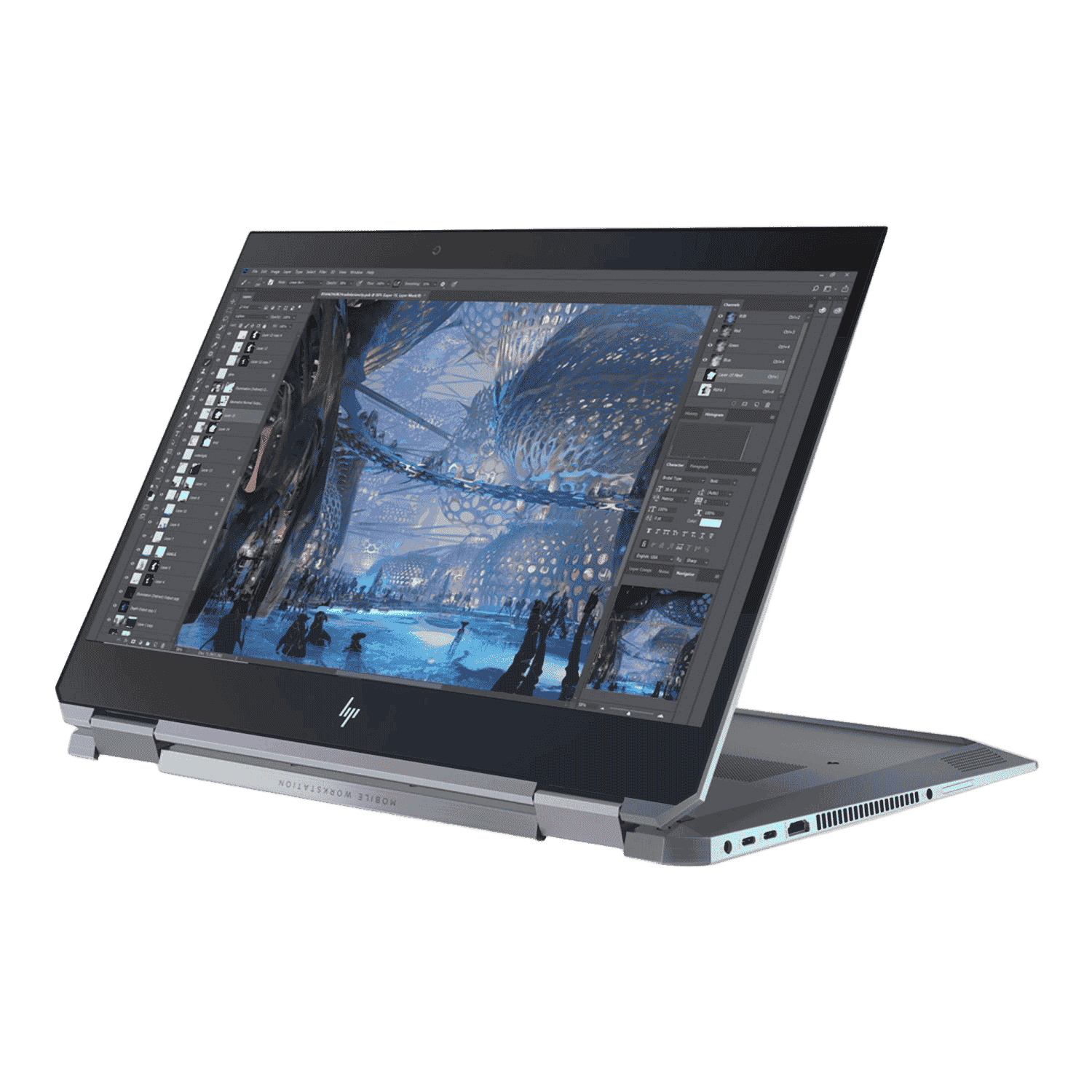 لپ تاپ hp zbook studio g5 سی پی یو xeon | چرخش 360 درجه