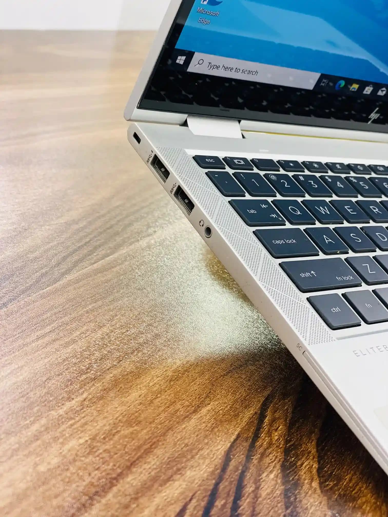 اچپی elitebook 830 g7 سی پی یو i5 | چرخش 360درجه — تصویر ۵