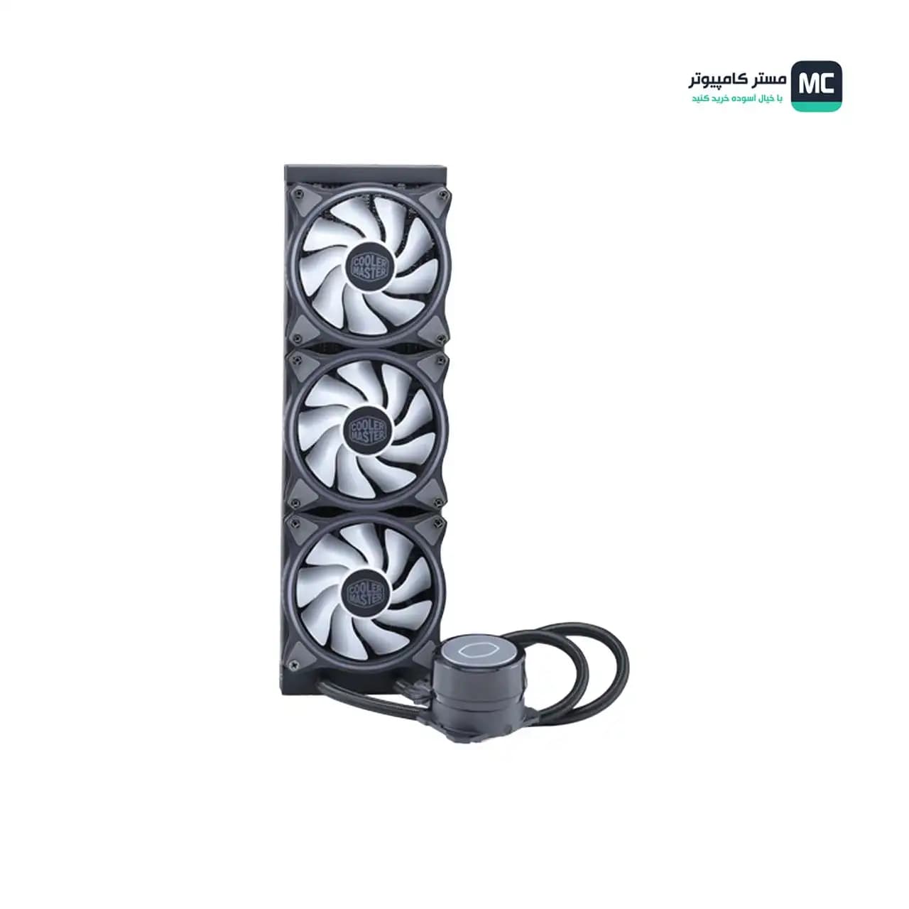 خنک کننده مایع کولر مستر MASTERLIQUID 360 ATMOS BLACK — تصویر ۱۲
