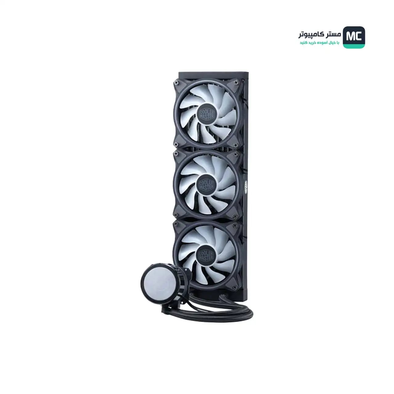 خنک کننده مایع کولر مستر MASTERLIQUID 360 ATMOS BLACK — تصویر ۱۱