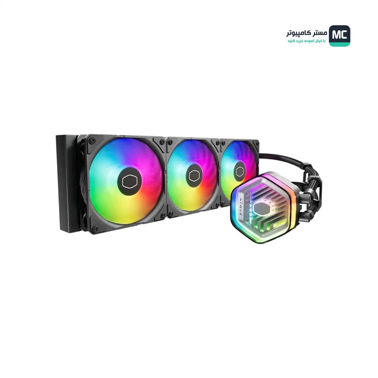 خنک کننده مایع کولر مستر MASTERLIQUID 360 ATMOS BLACK