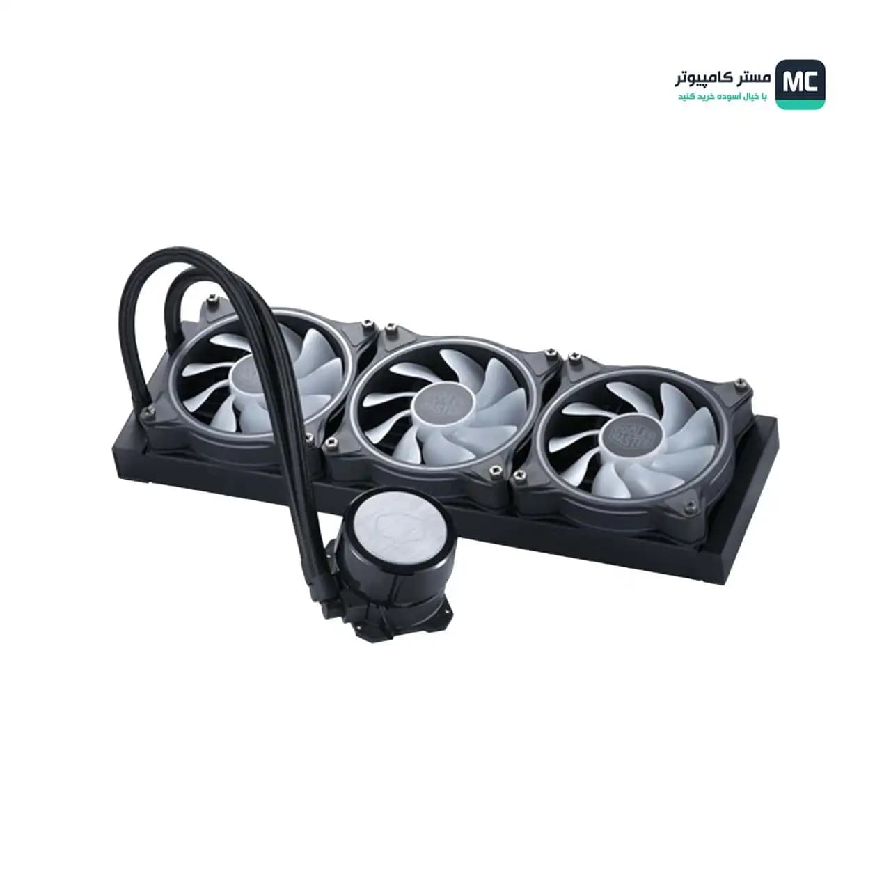 خنک کننده مایع کولر مستر MASTERLIQUID 360 ATMOS BLACK — تصویر ۲