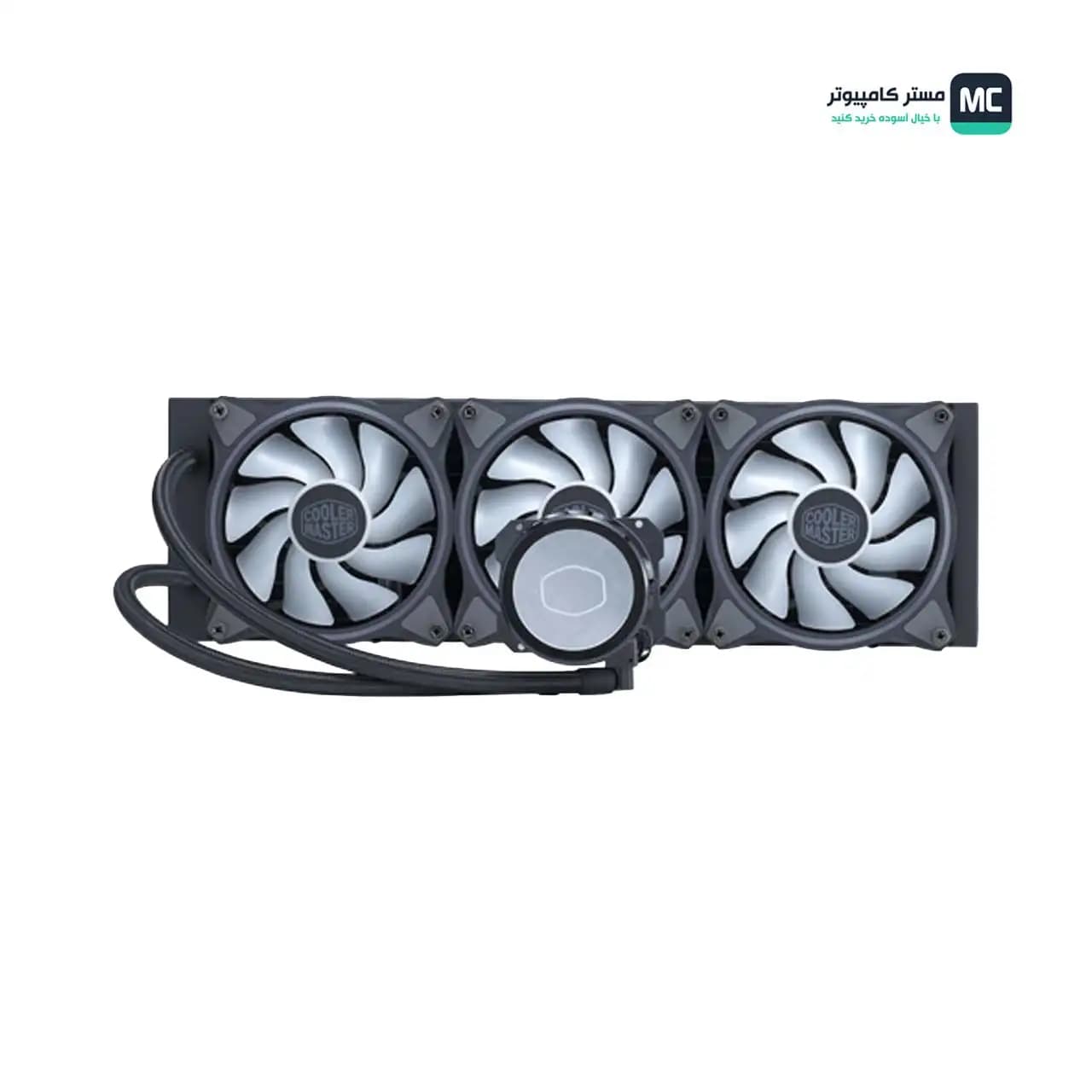 خنک کننده مایع کولر مستر MASTERLIQUID 360 ATMOS BLACK — تصویر ۵