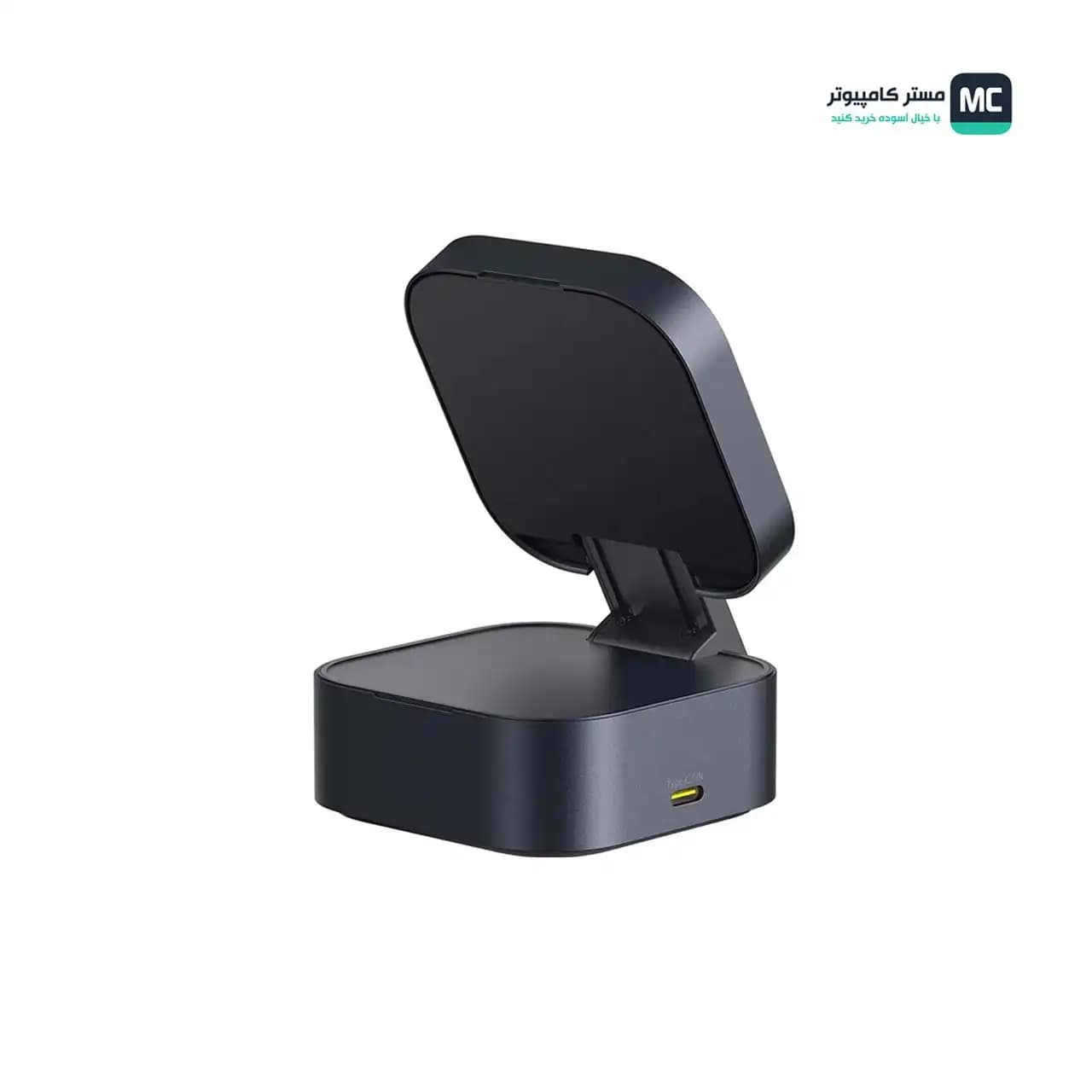 شارژر وایرلس 15 وات و هولدر موبایل مگنتی رومیزی باسئوس Baseus PicoGo Series 2-in-1 Magnetic Wireless Charger Qi2 67W — تصویر ۲