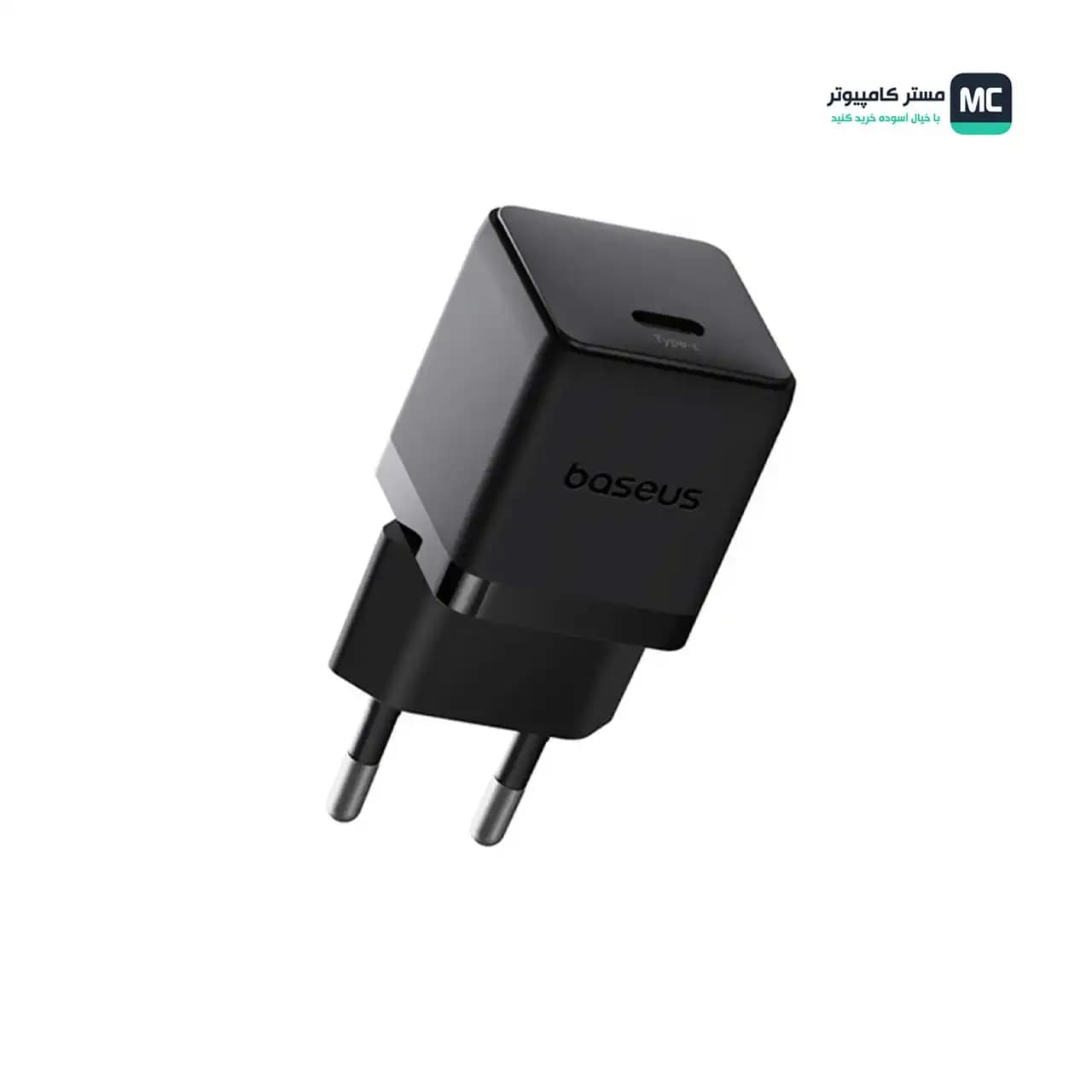 شارژر دیواری تایپ‌سی 20 وات باسئوس Baseus Palm Fast Charger 1C 20W EU CCZC20CE